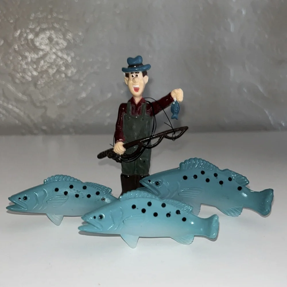 Fisherman cake topper 1995